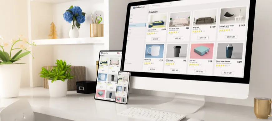 Custom website design for restaurants
